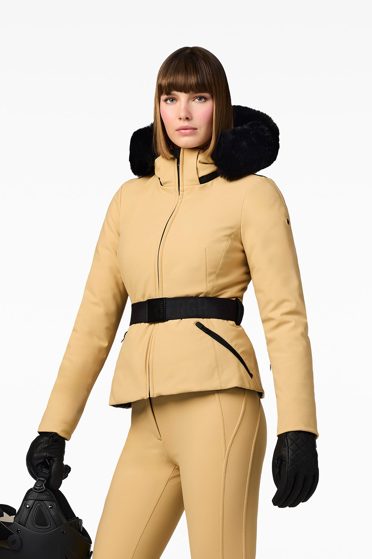 HIDA ski jacket FAUX BORDER