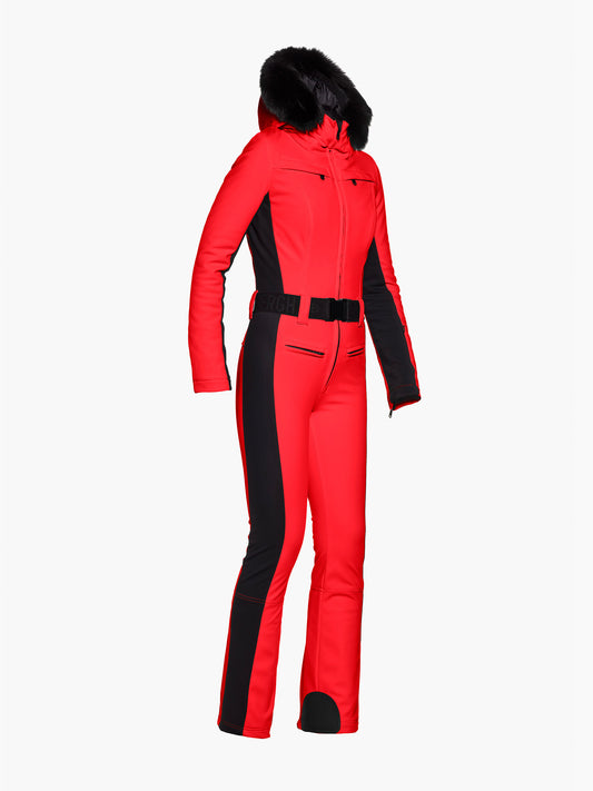 PARRY ski suit faux border long