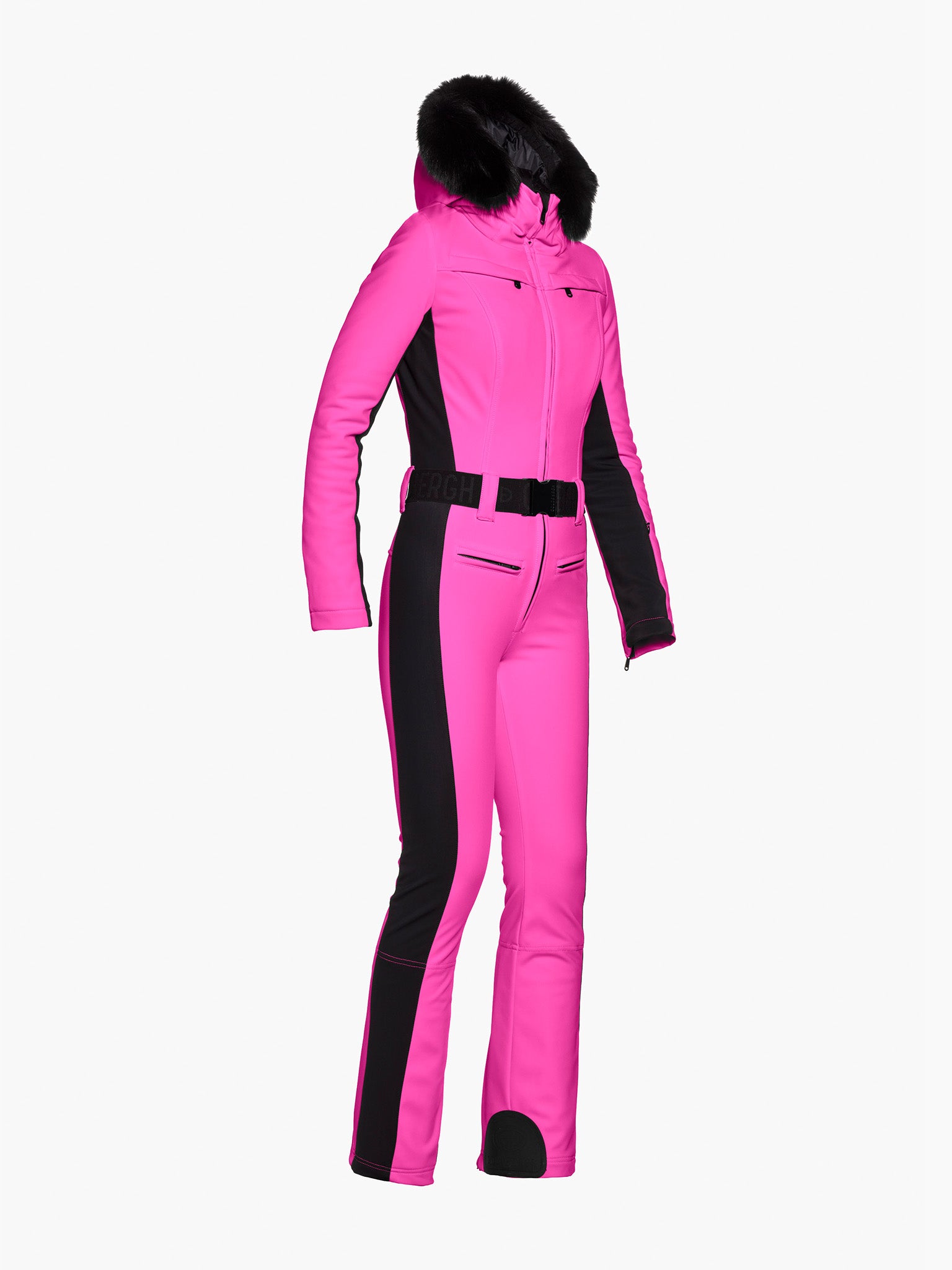 Ski best sale suit pink