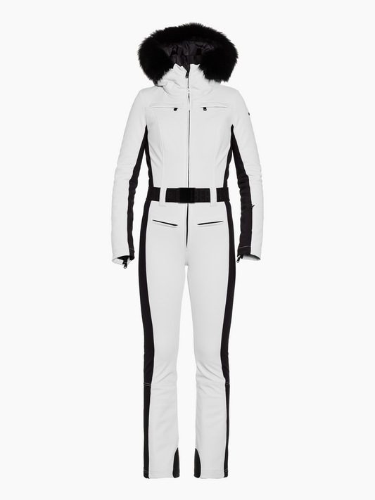 PARRY LONG FAUX BORDER ski suit