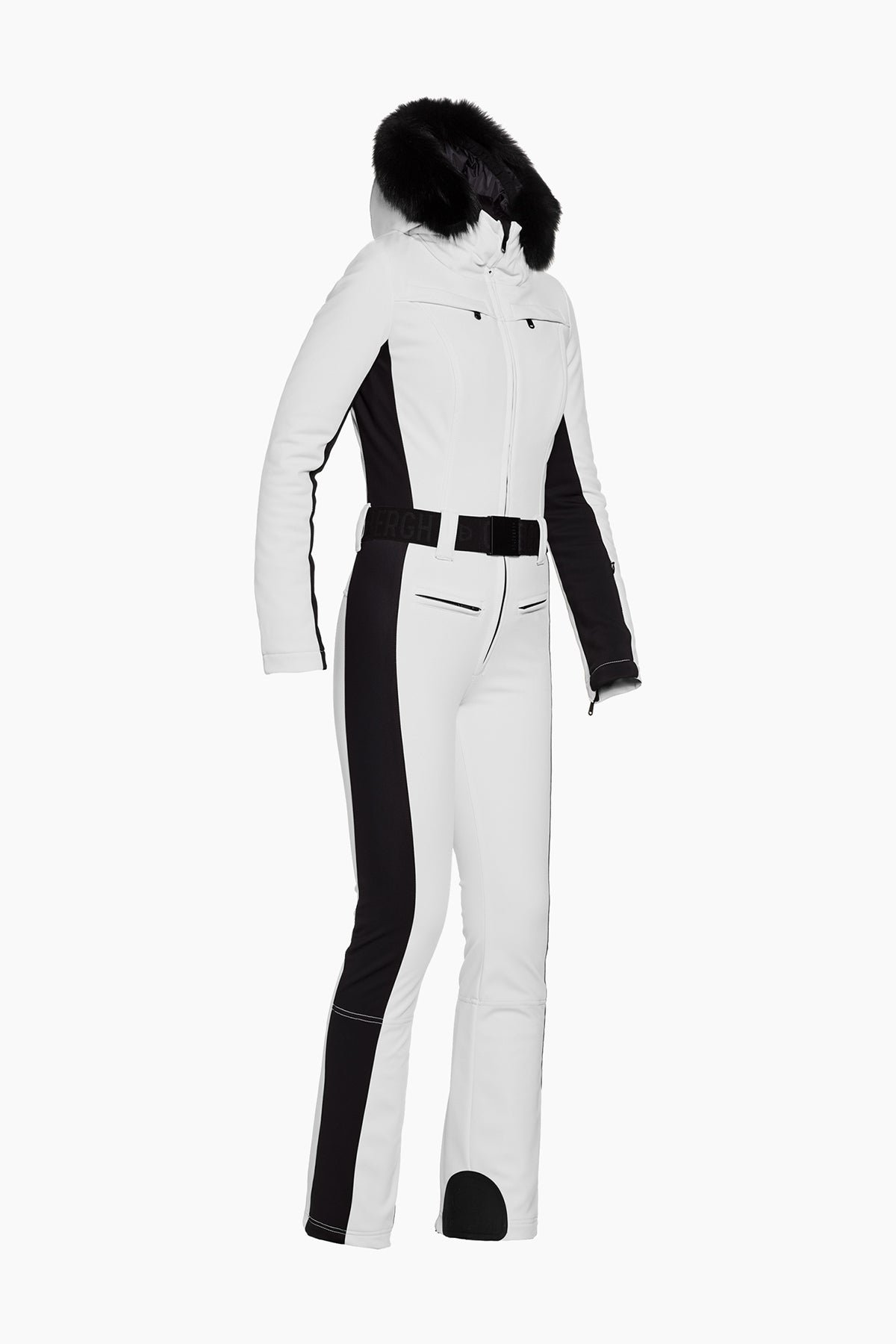 PARRY LONG ski suit FAUX BORDER