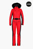 PARRY LONG ski suit FAUX BORDER