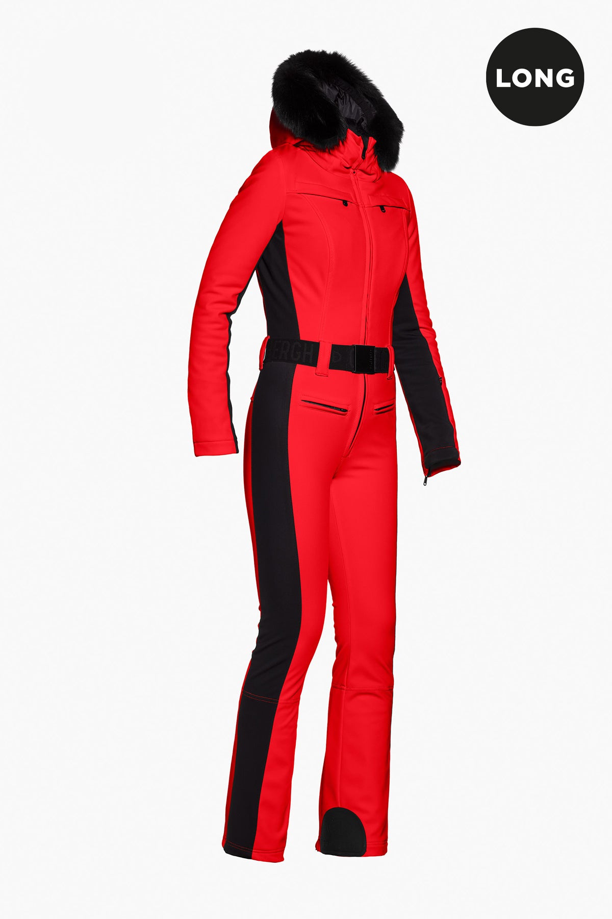PARRY LONG ski suit FAUX BORDER