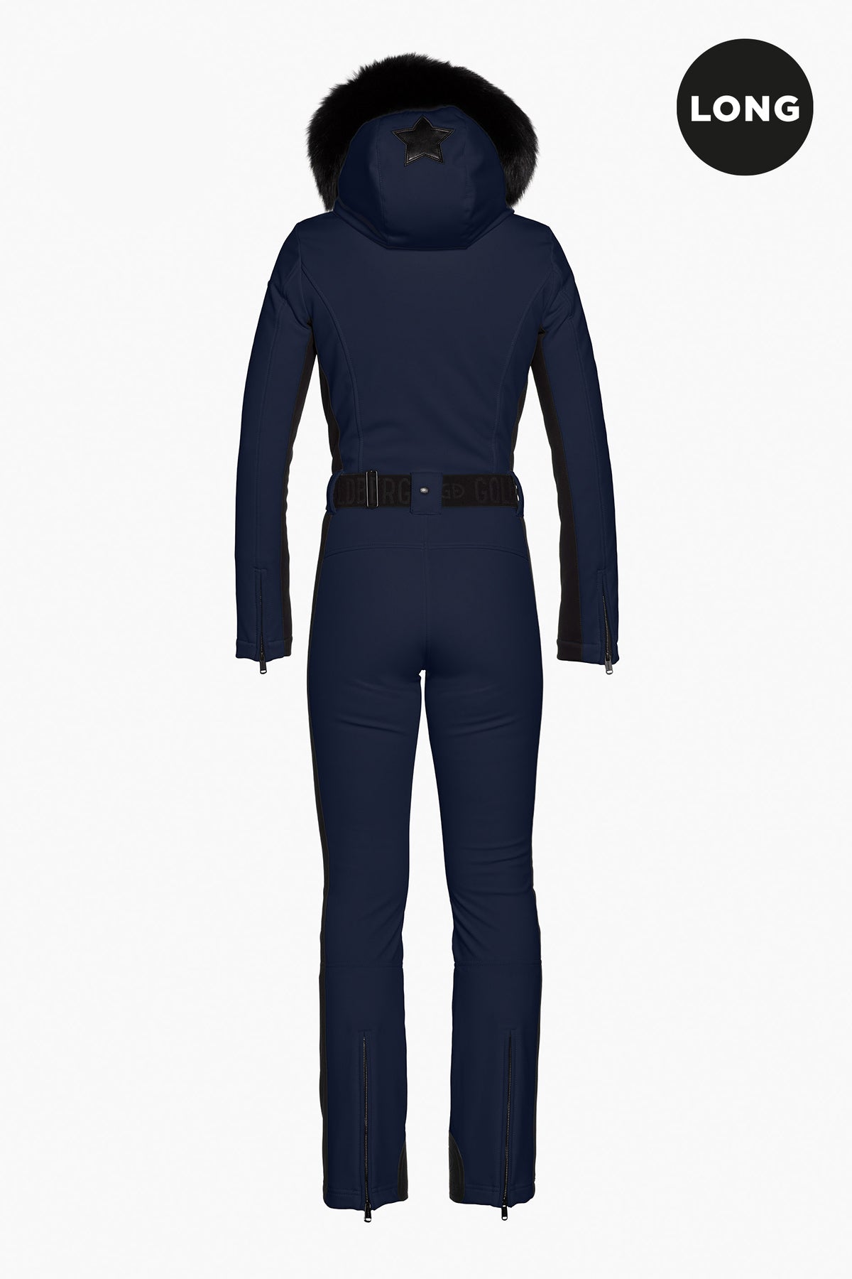 PARRY LONG ski suit FAUX BORDER