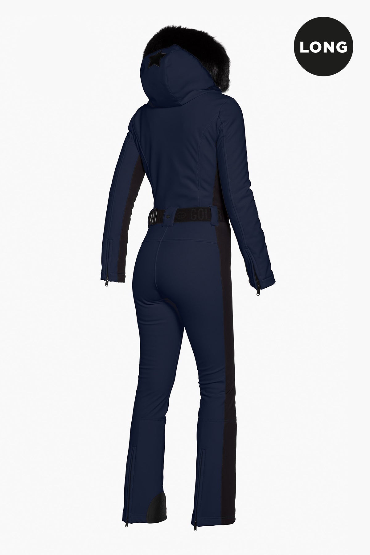 PARRY LONG ski suit FAUX BORDER