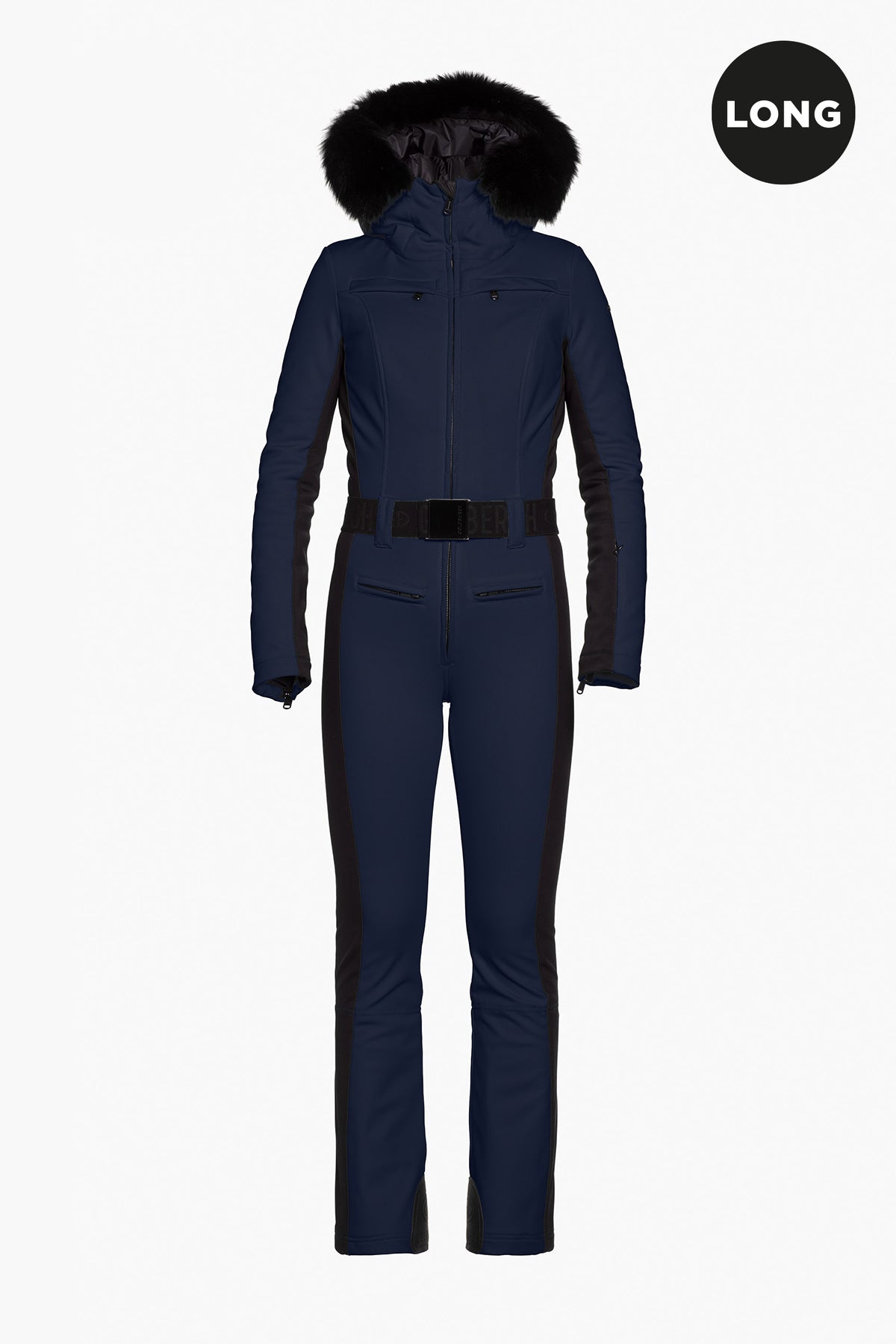PARRY LONG ski suit FAUX BORDER