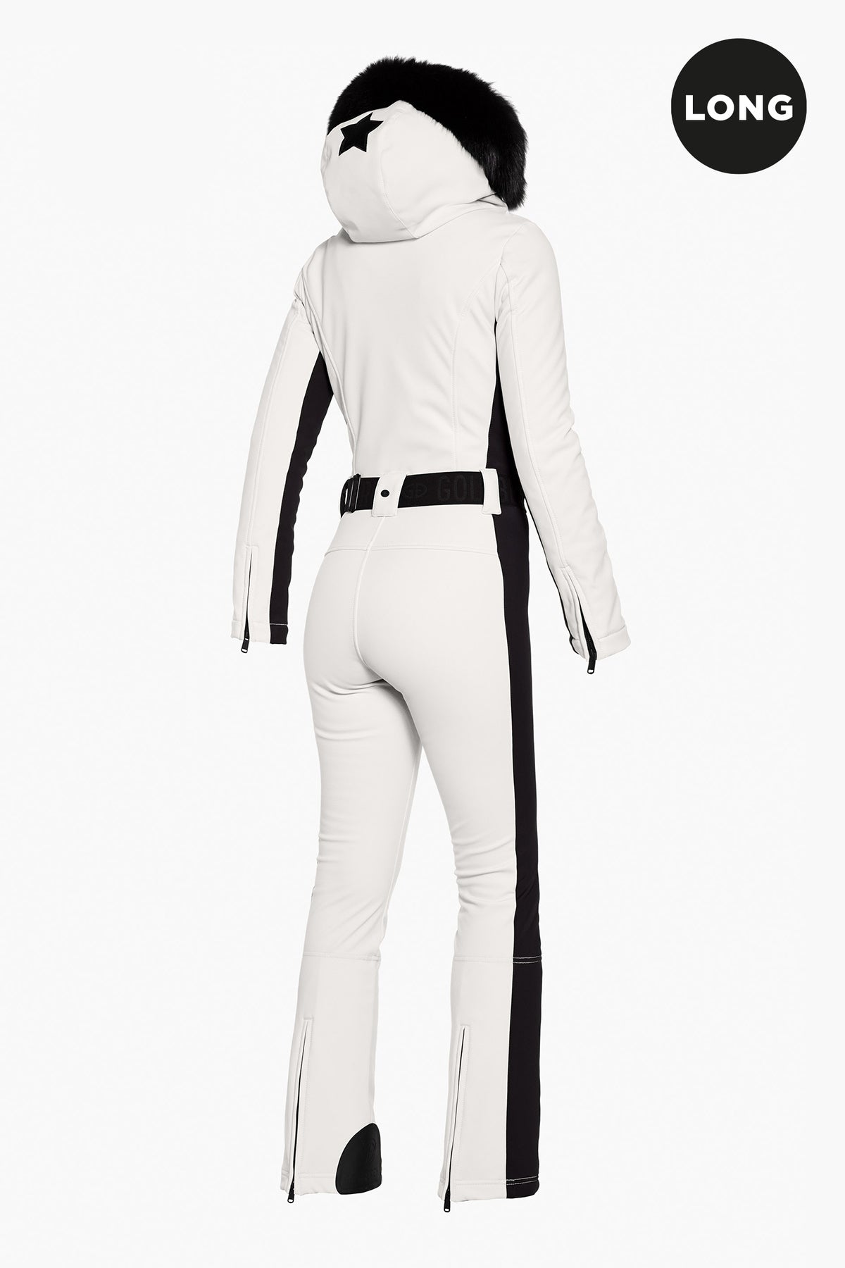 PARRY LONG ski suit FAUX BORDER