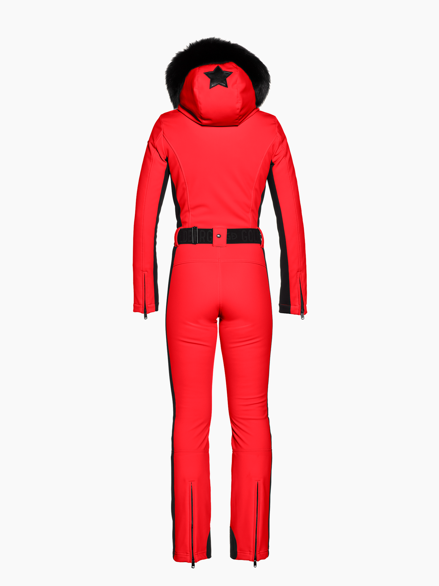 PARRY FAUX BORDER ski suit