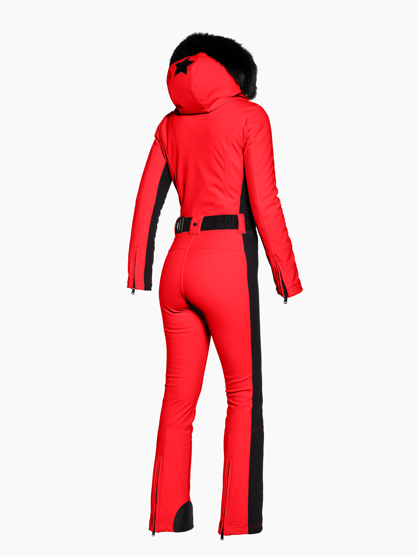 PARRY FAUX BORDER ski suit