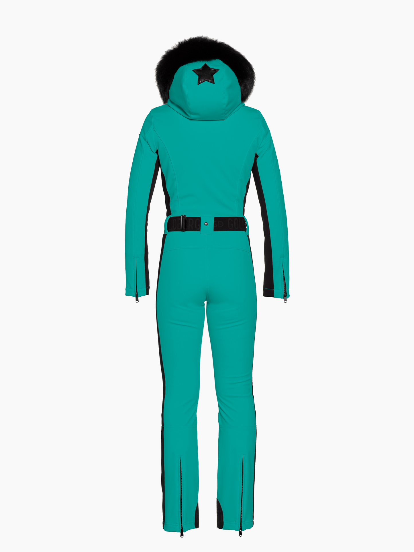 PARRY FAUX BORDER ski suit