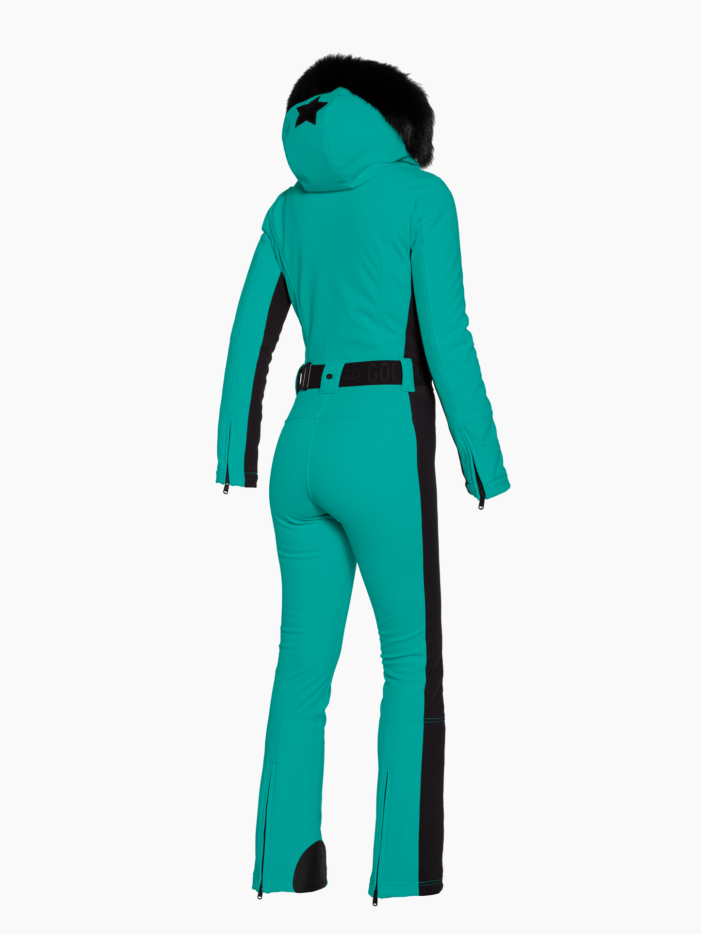 PARRY FAUX BORDER ski suit