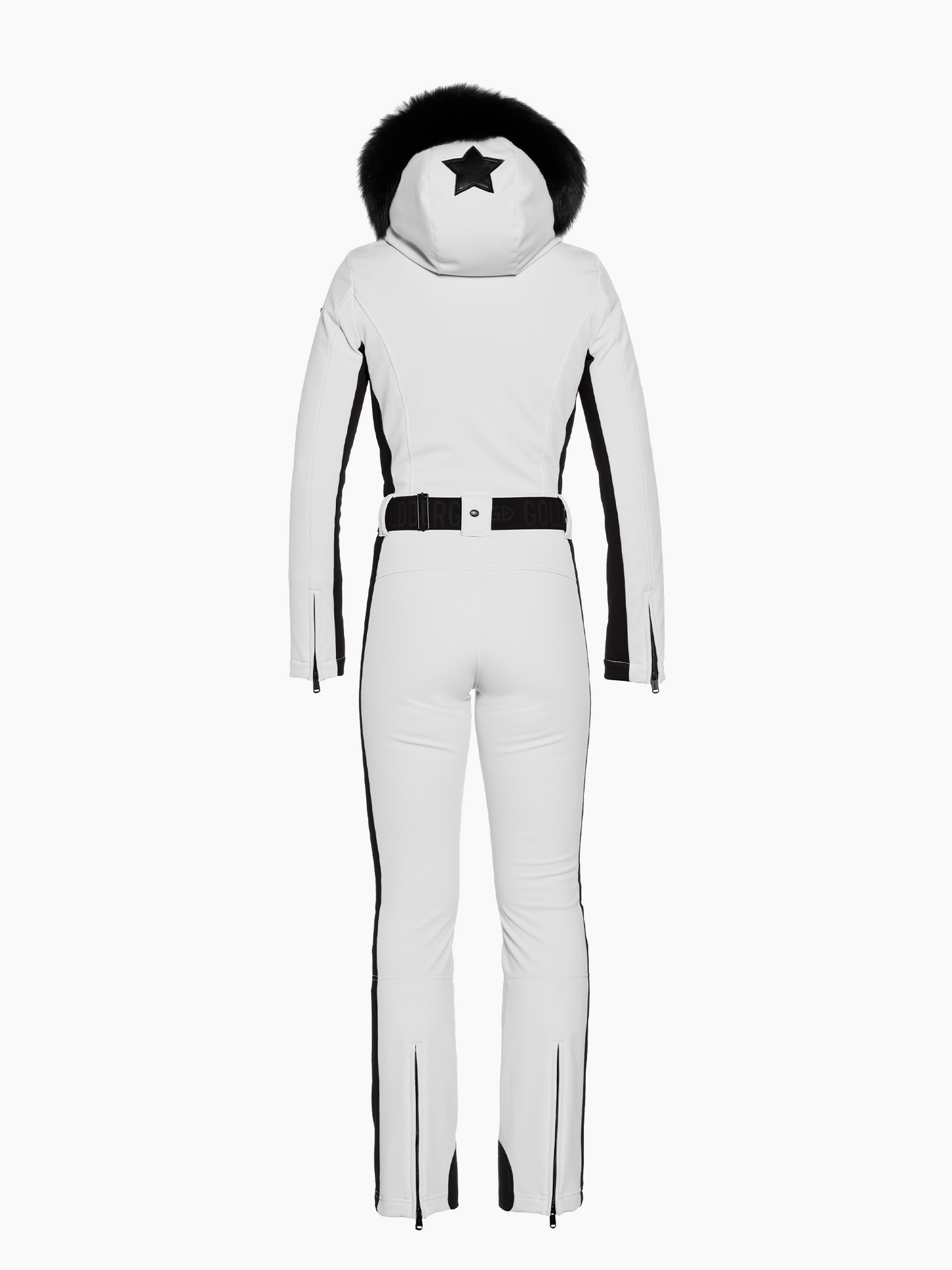 PARRY FAUX BORDER ski suit