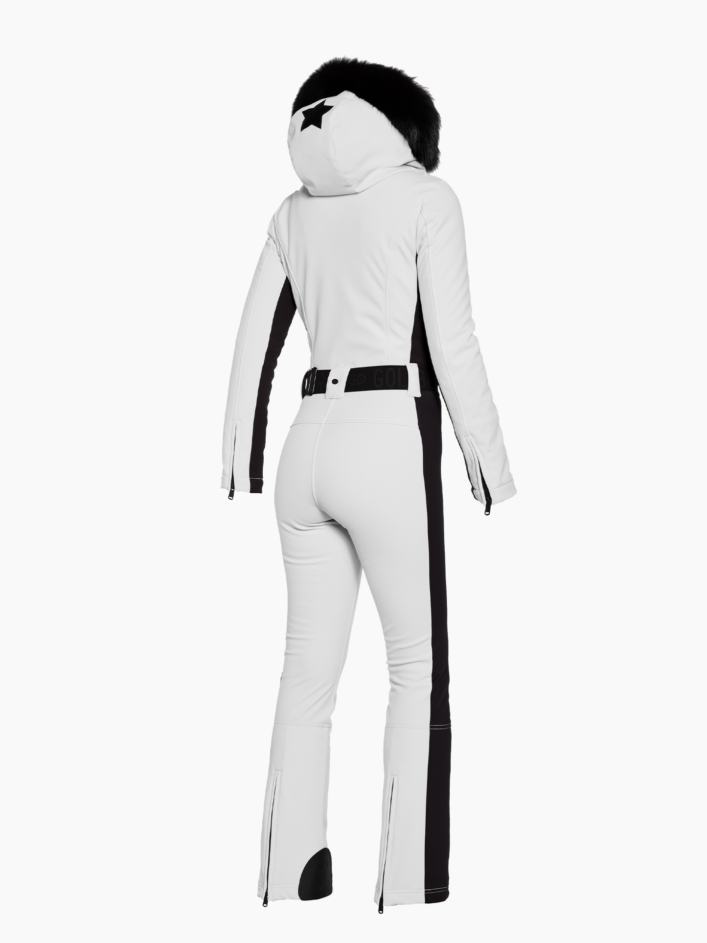 PARRY FAUX BORDER ski suit