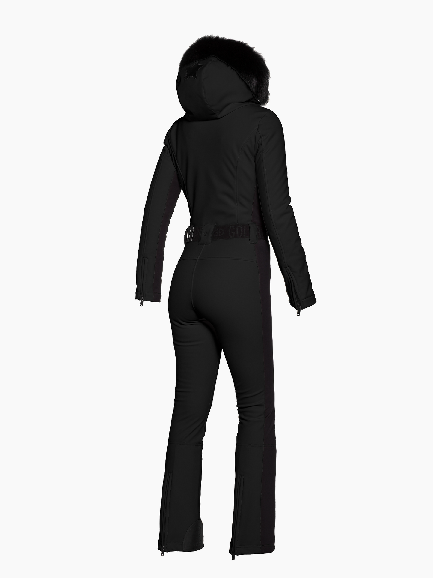 PARRY FAUX BORDER ski suit