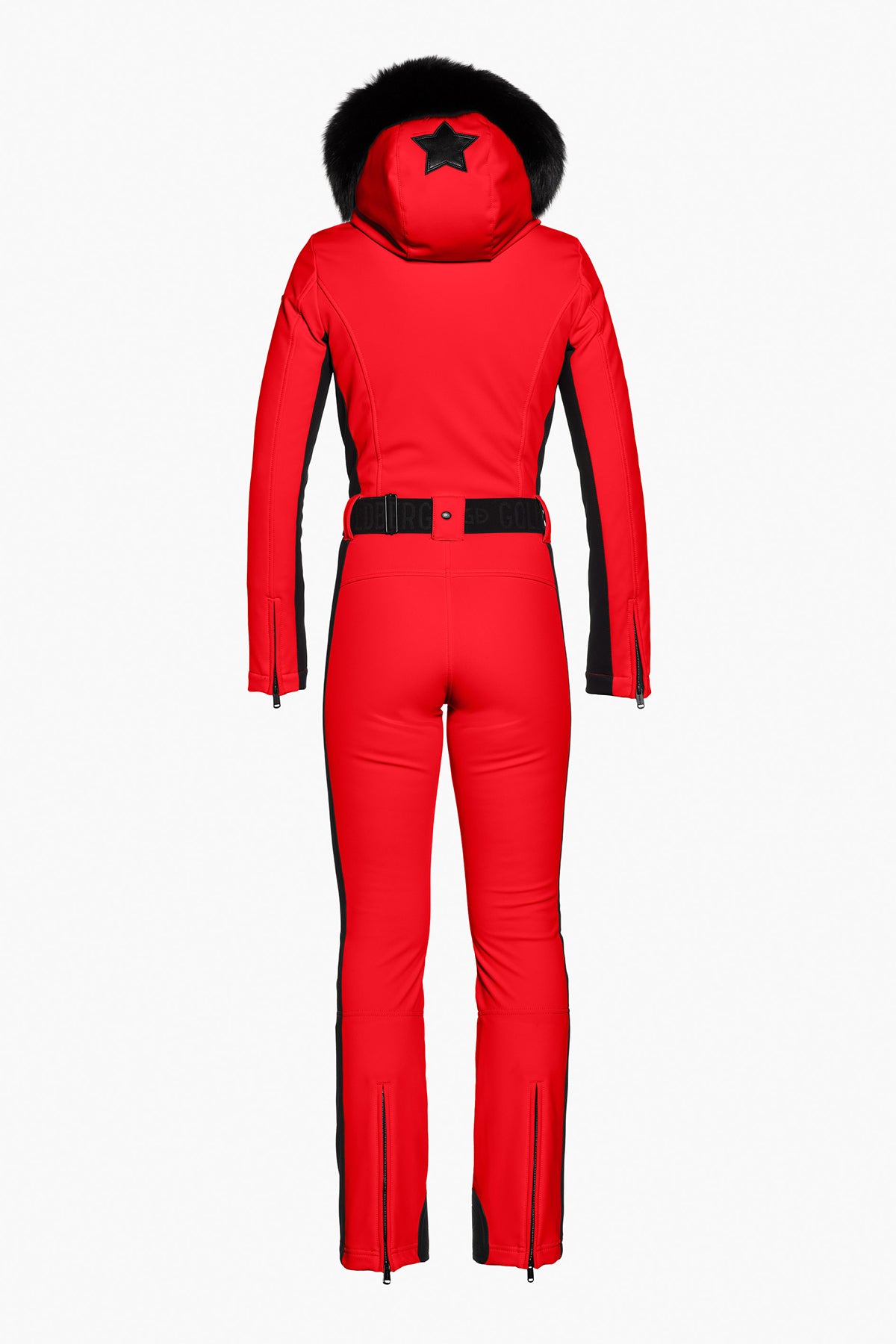 PARRY LONG ski suit FAUX BORDER
