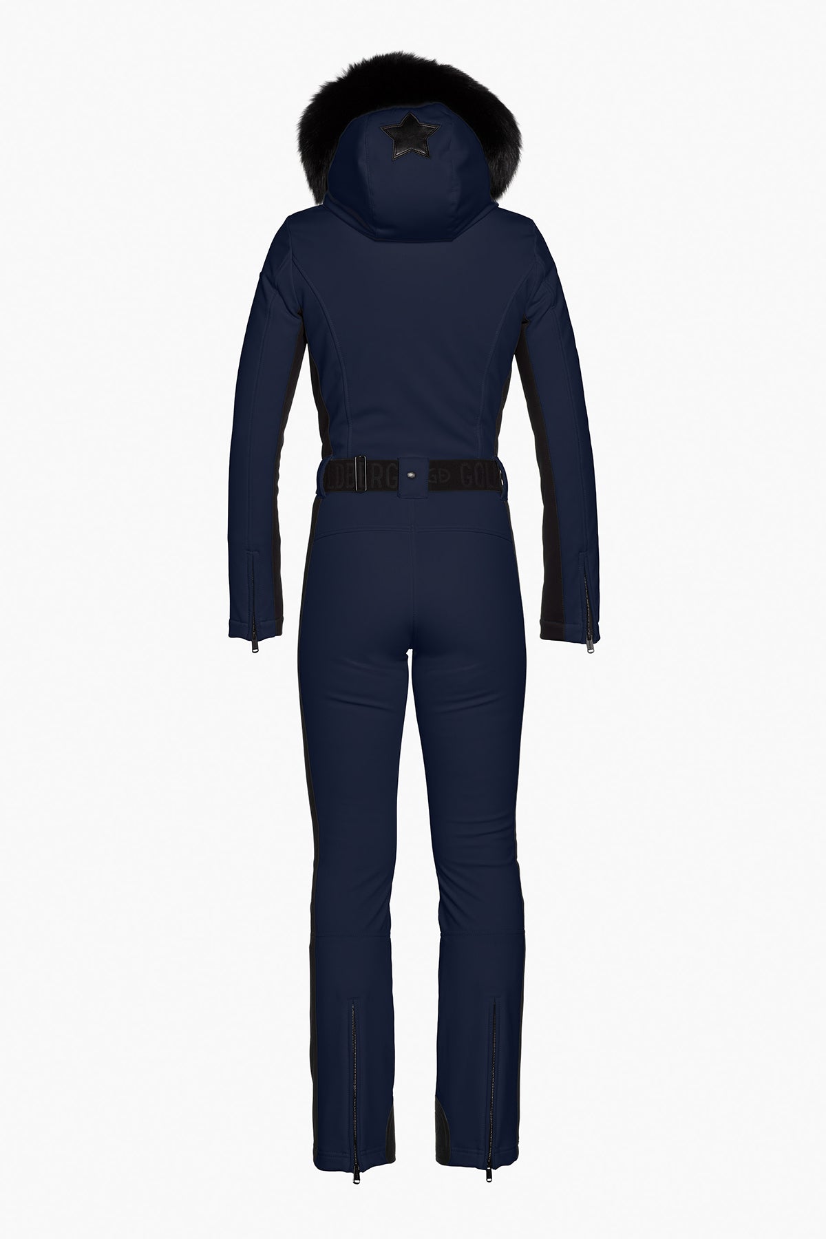 PARRY LONG ski suit FAUX BORDER