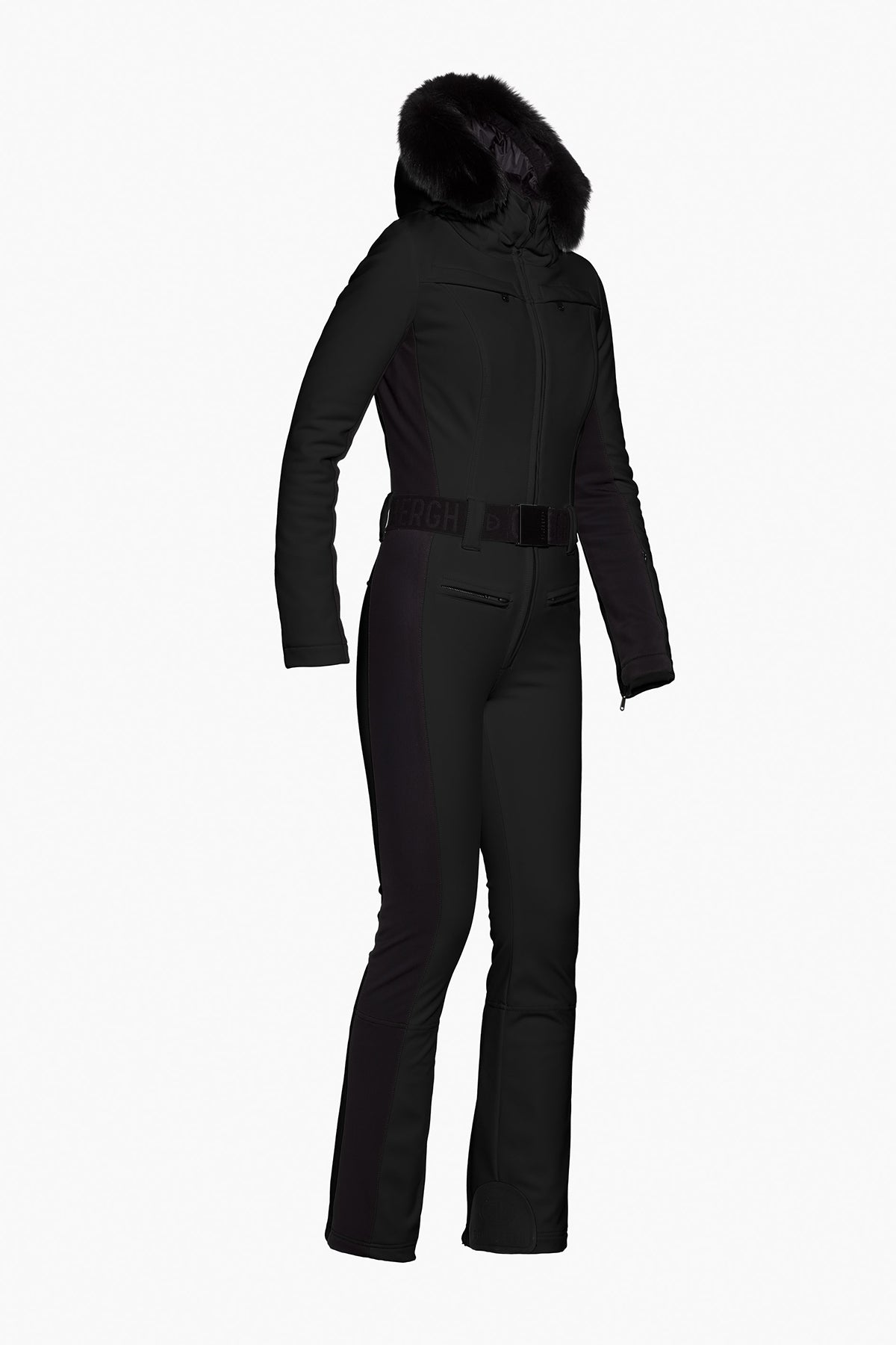 PARRY LONG ski suit FAUX BORDER