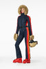 SUVI ski suit FAUX BORDER