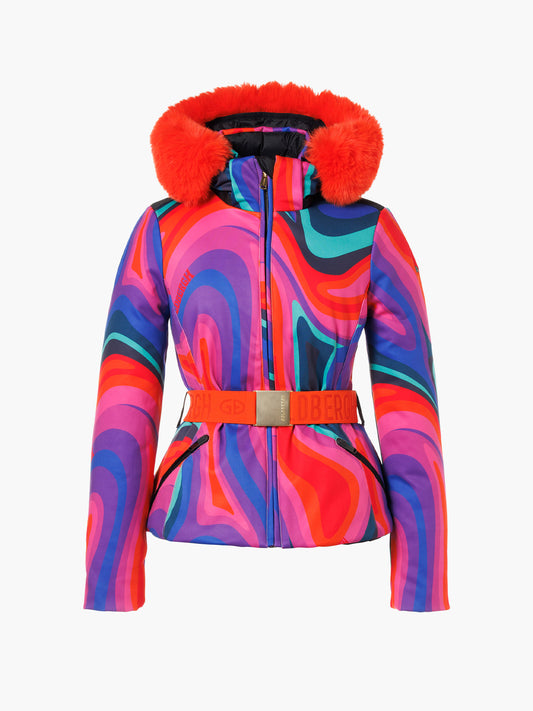 MUSE FAUX BORDER ski jacket