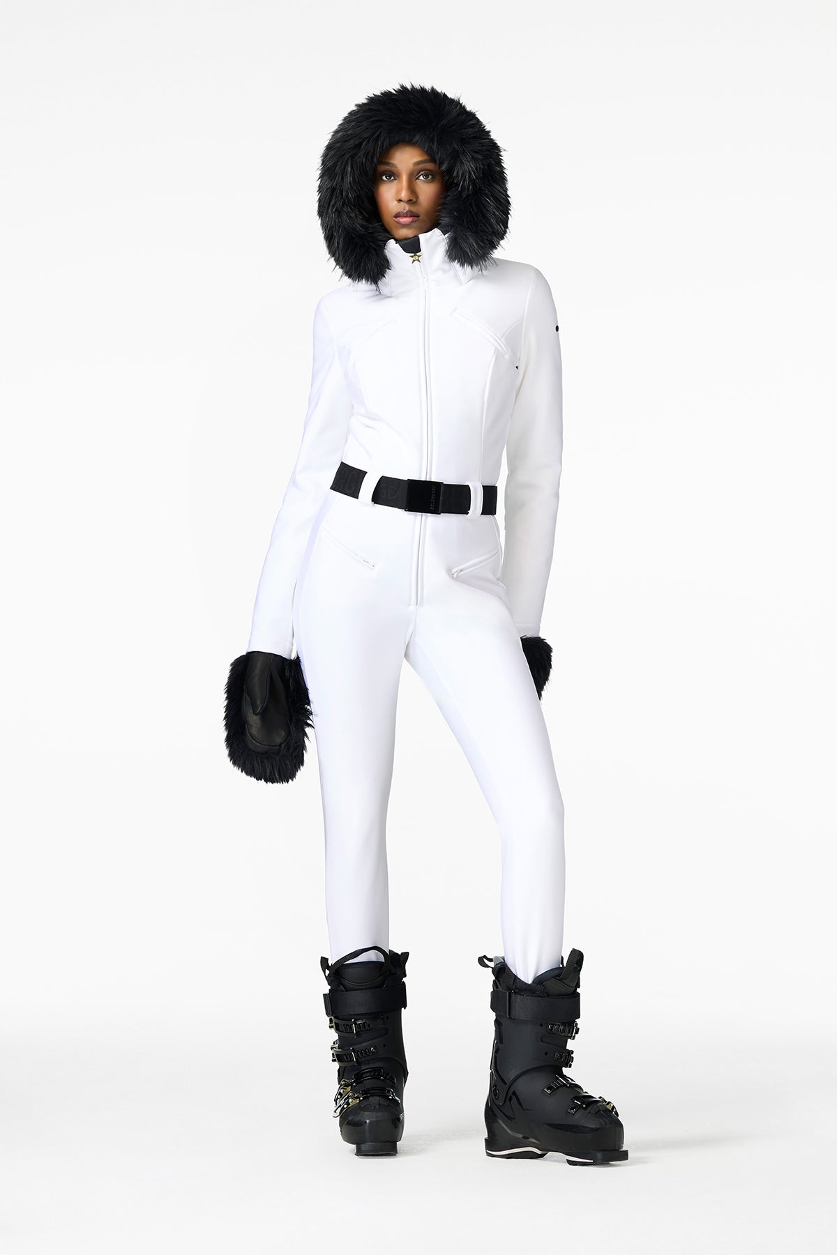 GLISSER ski suit FAUX BORDER