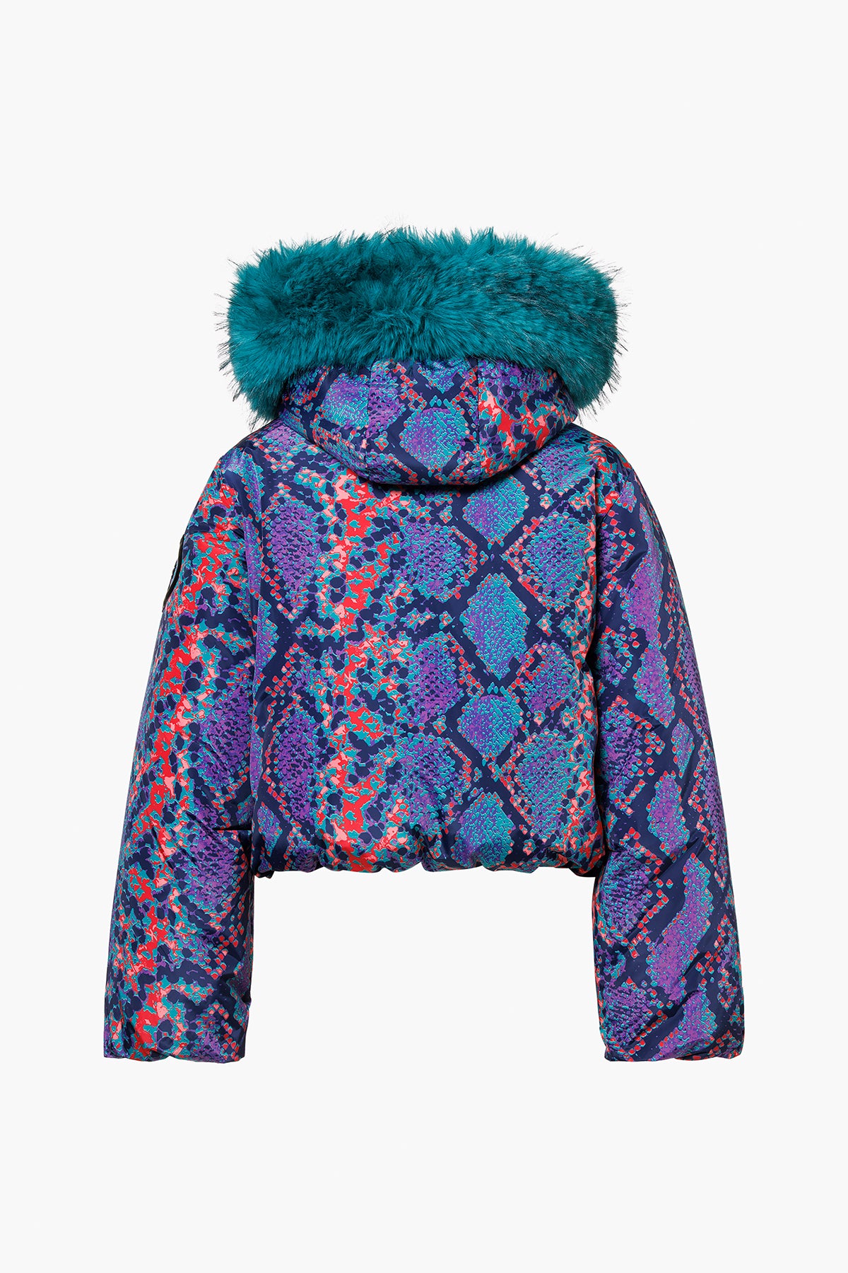 LUCINDA ski jacket FAUX BORDER