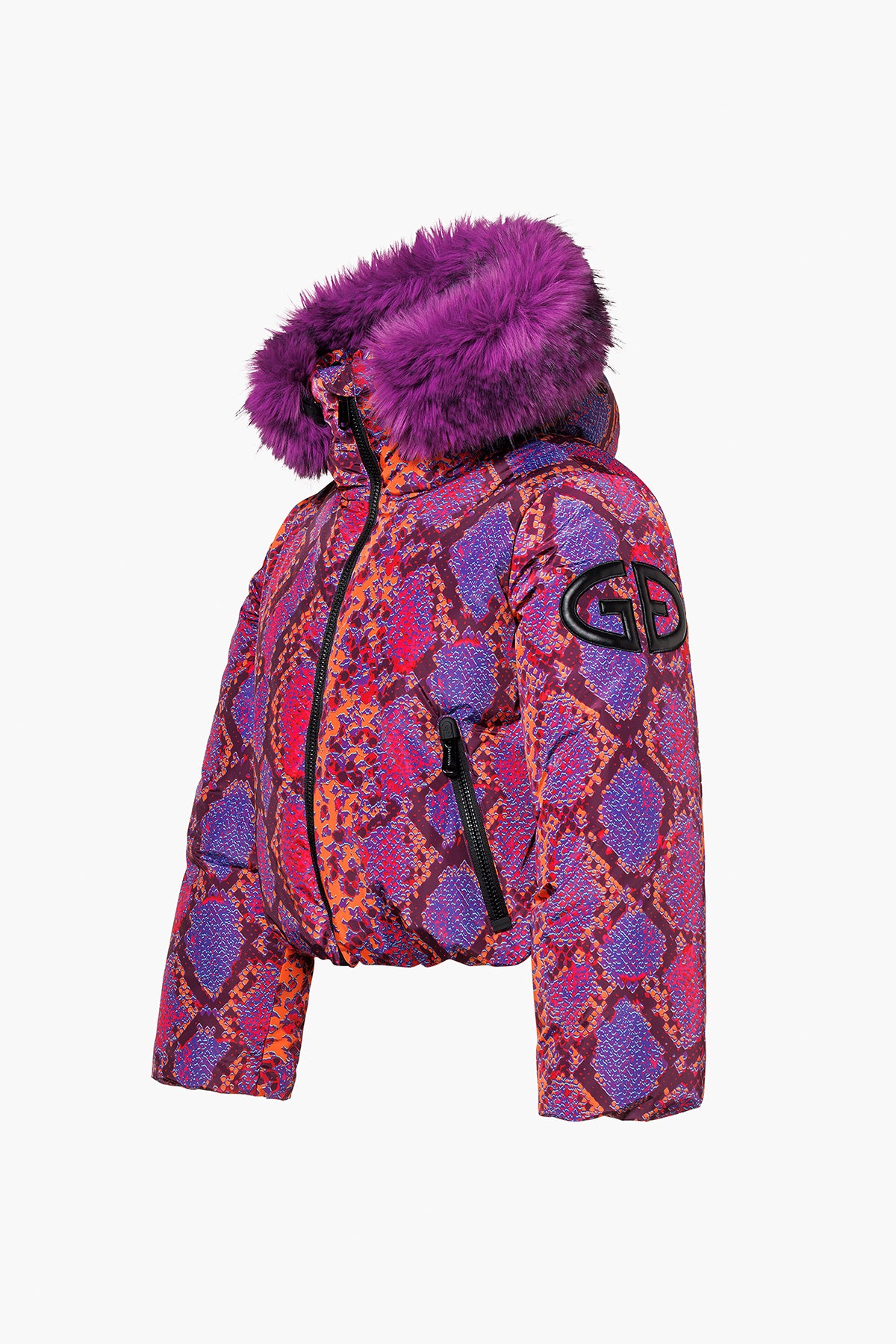 LUCINDA ski jacket FAUX BORDER