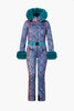 ZAFIRA ski suit FAUX BORDER