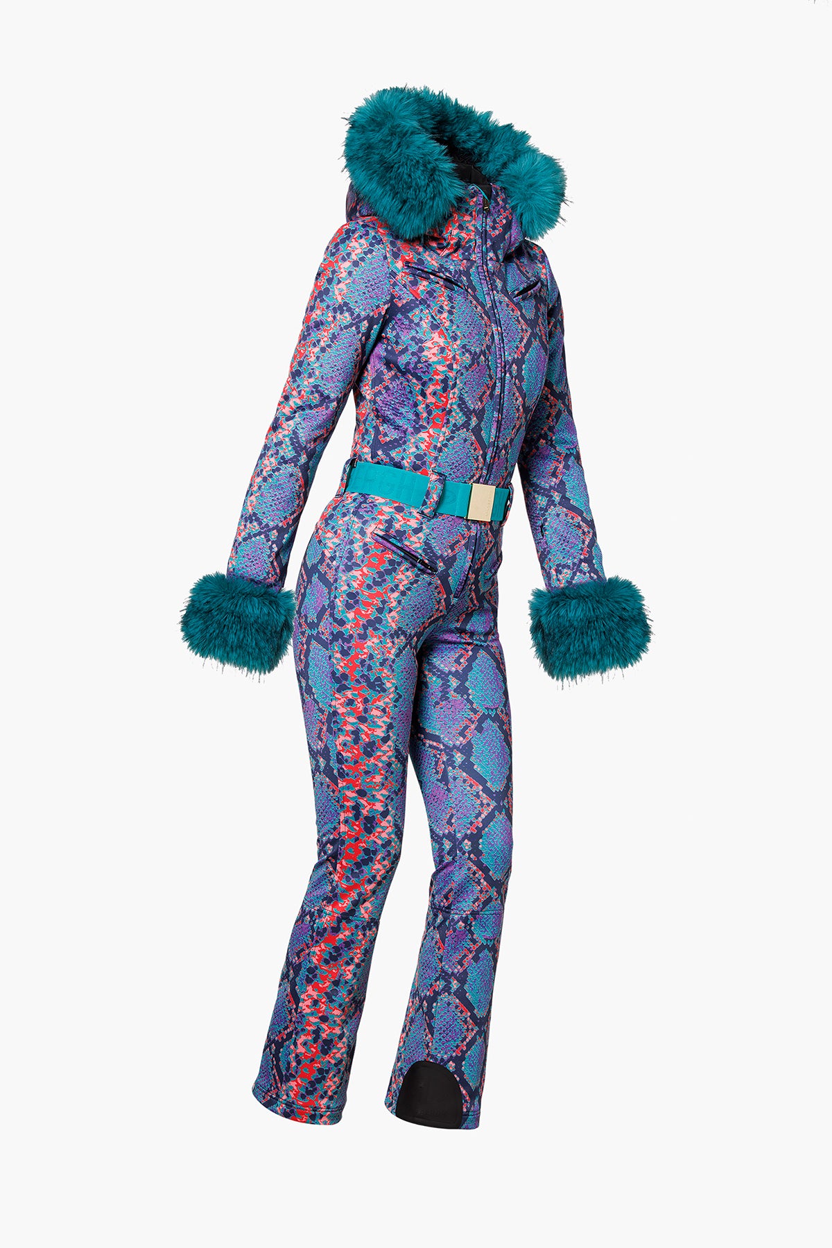 ZAFIRA ski suit FAUX BORDER