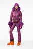 ZAFIRA ski suit FAUX BORDER