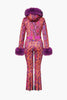 ZAFIRA ski suit FAUX BORDER