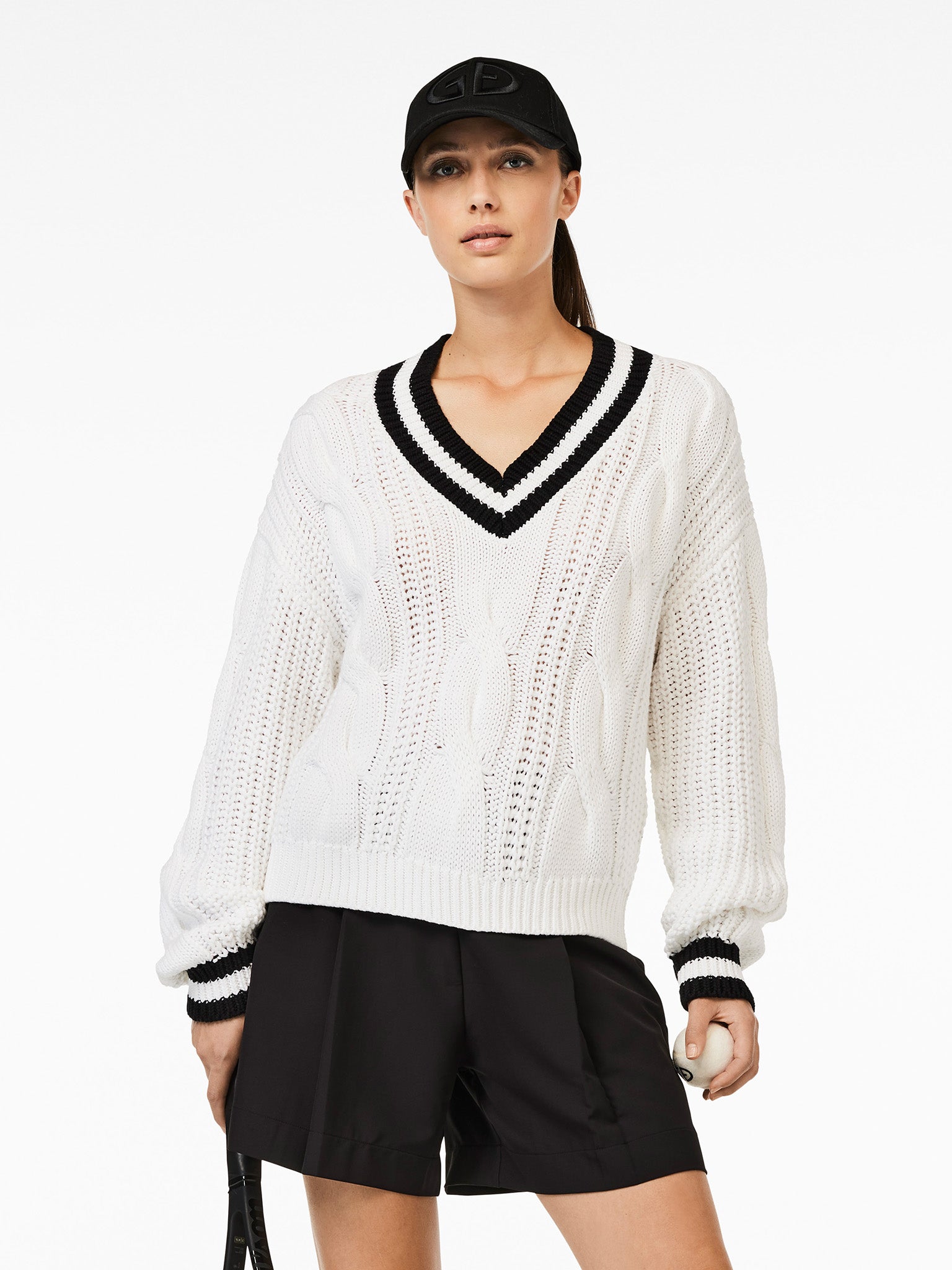 CABLE knit sweater – Goldbergh