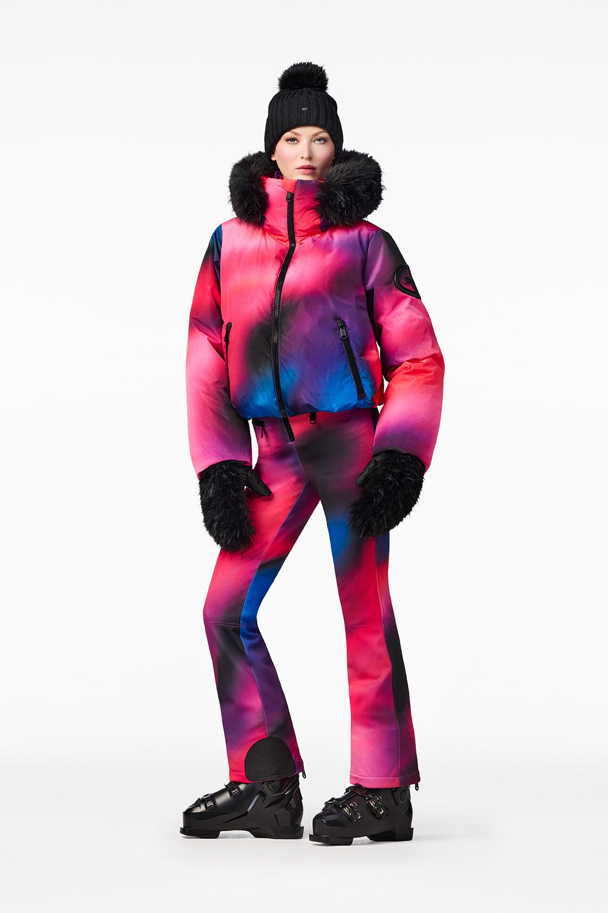 SANSU ski jacket FAUX BORDER