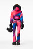YUYAKE ski suit FAUX BORDER