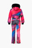 YUYAKE ski suit FAUX BORDER