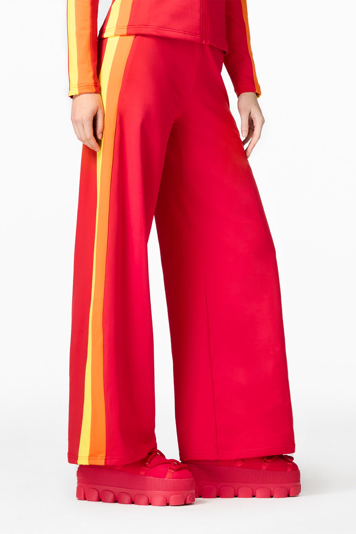 STRIVE wide leg track pant