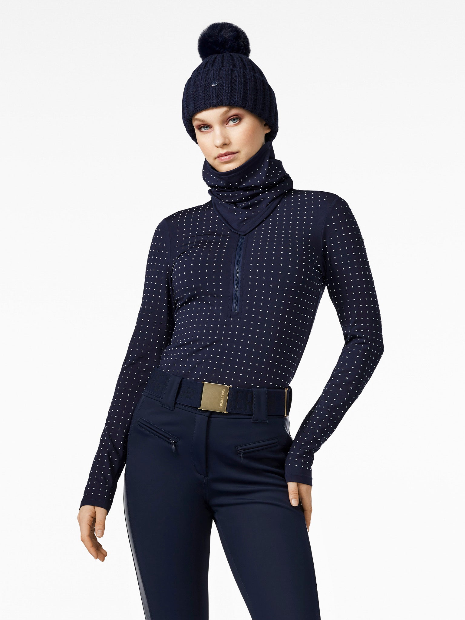 Unite Velour Neck warmer★マークアンドロナ ANTOINETTE neckwarmer – Goldbergh