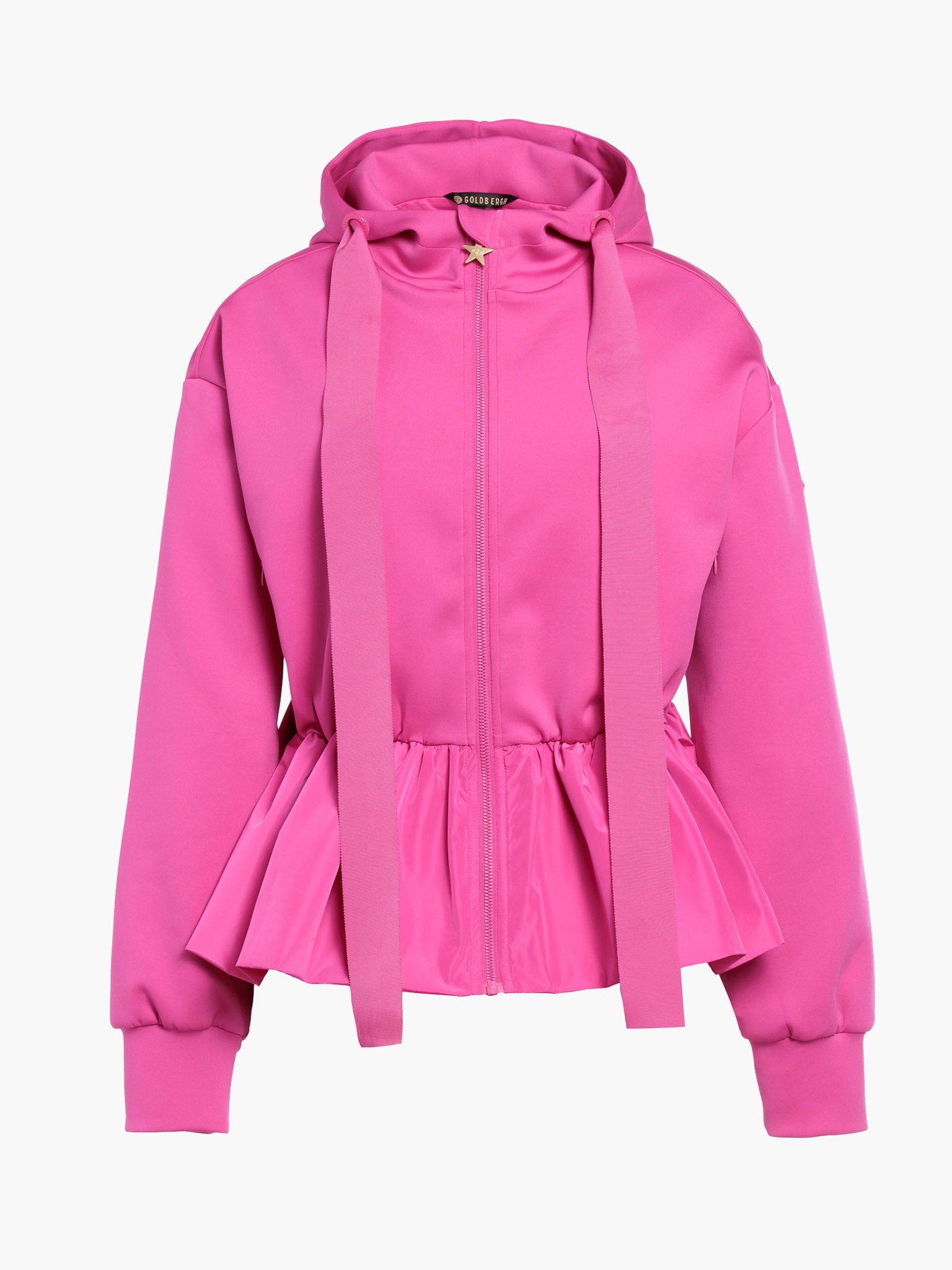 Zip sales hooded cardigan