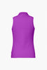 CAROLINE sleeveless polo top