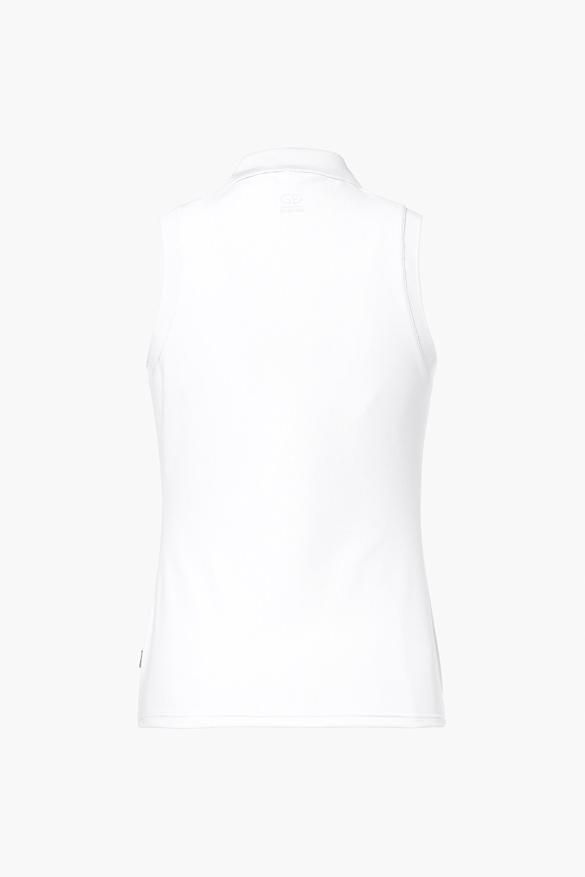 CAROLINE sleeveless polo top