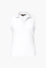 CAROLINE sleeveless polo top
