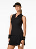 CAROLINE sleeveless polo top