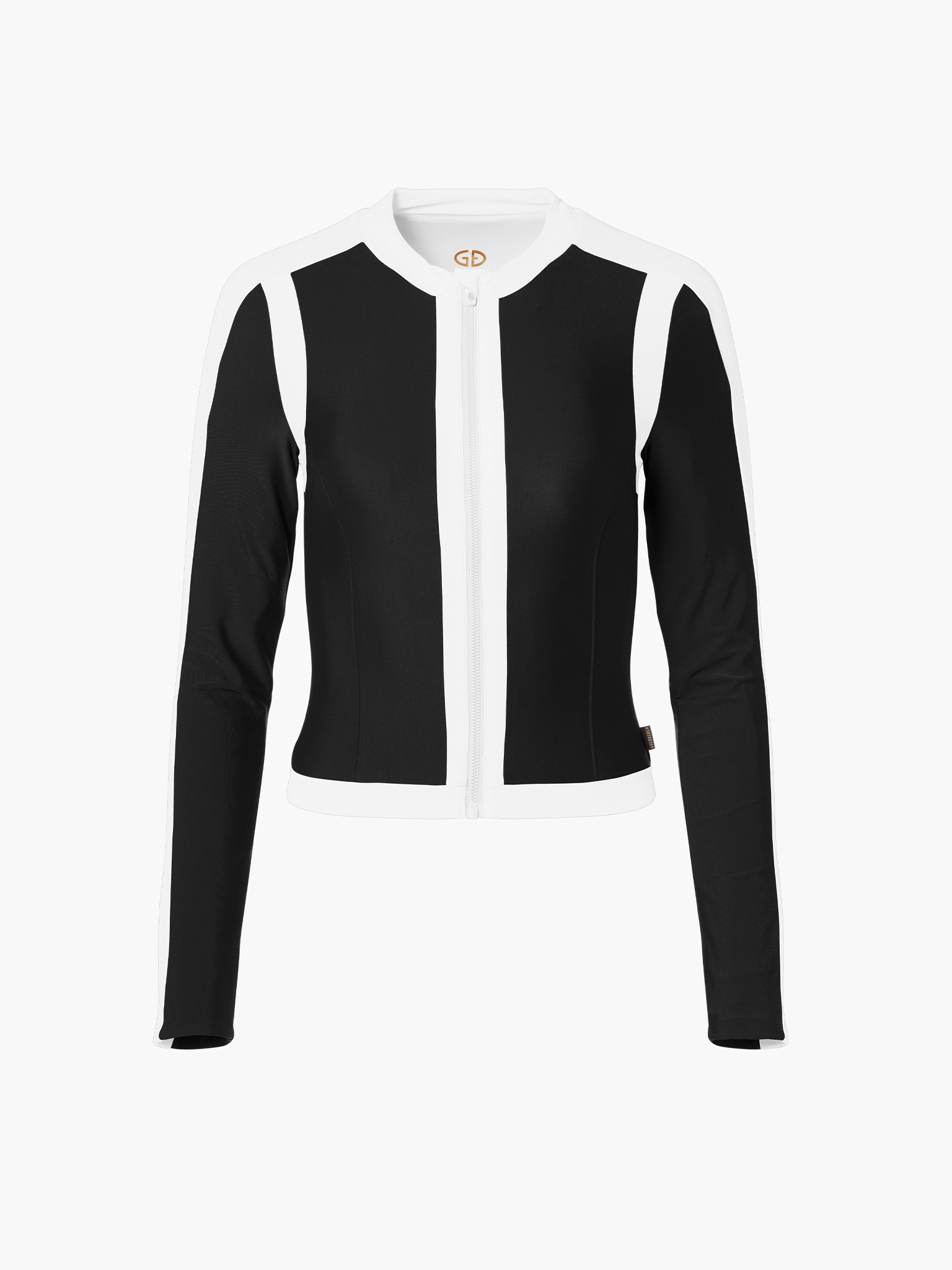 SPLASH long sleeve zip rashguard