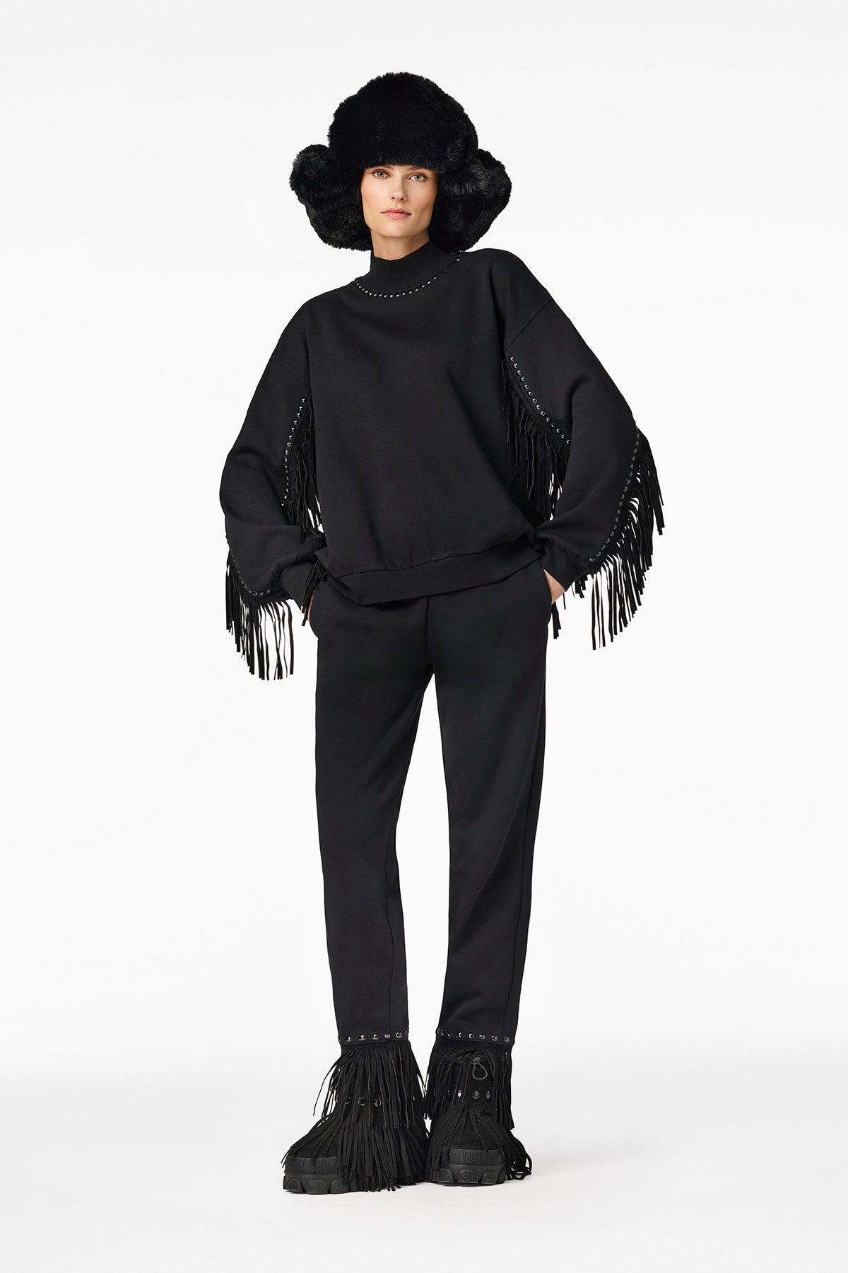 FRENZY crew neck sweater