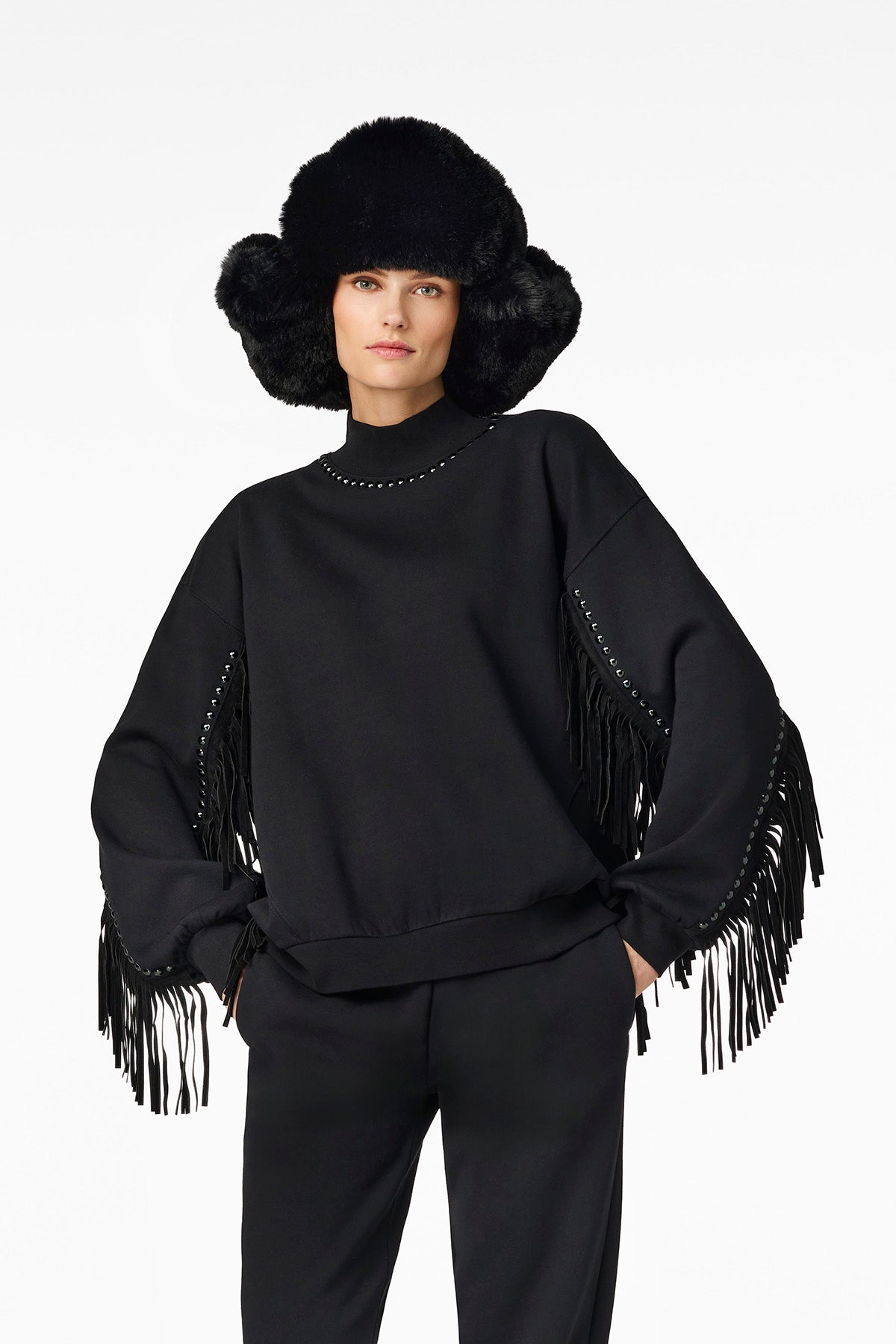 FRENZY crew neck sweater