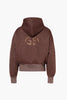 ALURA hooded full zip cardigan