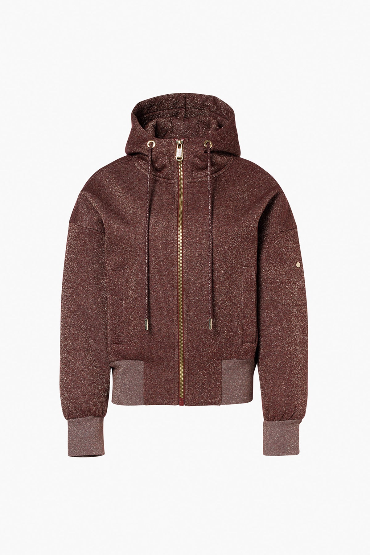 ALURA hooded full zip cardigan