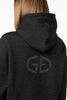 ALURA hooded full zip cardigan