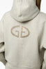 ALURA hooded full zip cardigan