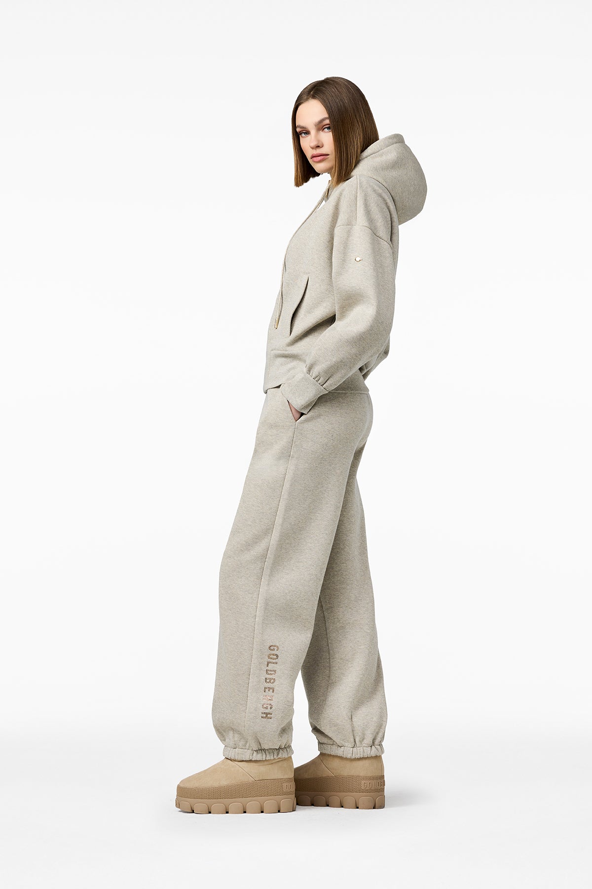 ALURA hooded full zip cardigan