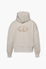 ALURA hooded full zip cardigan